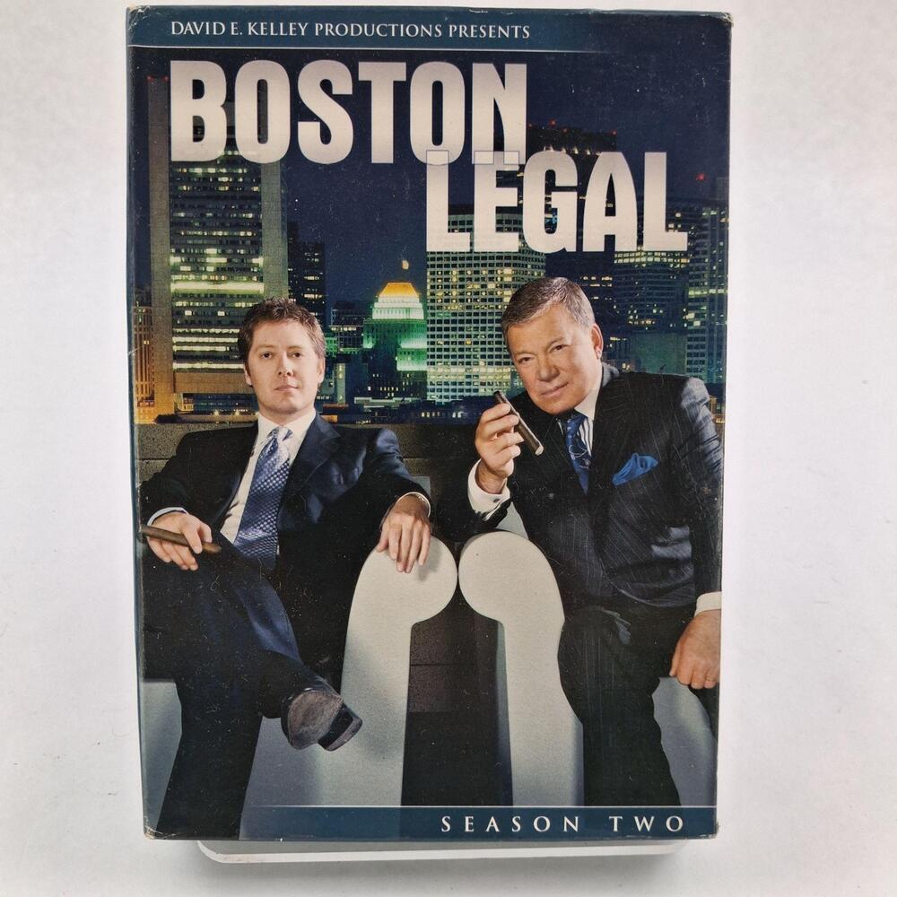 Boston Legal Season Two DVD 7-Disc Box Set TV Series Comedy Drama NR 2006 Fox